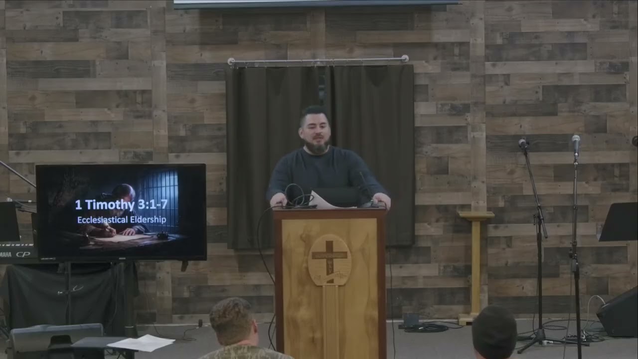 1 Timothy 3:1-7 // Ecclesiastical Eldership 