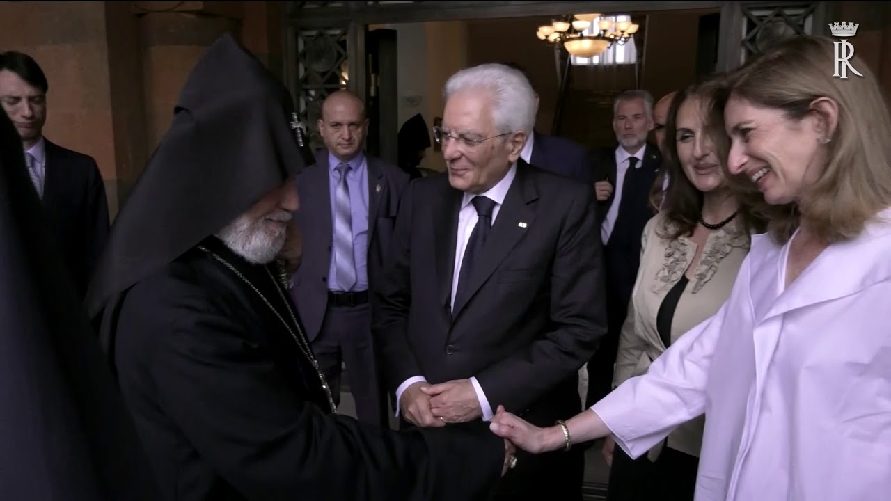 Mattarella incontra Sua Santità Karekin II, Patriarca Supremo e Catholicos di tutti gli Armeni