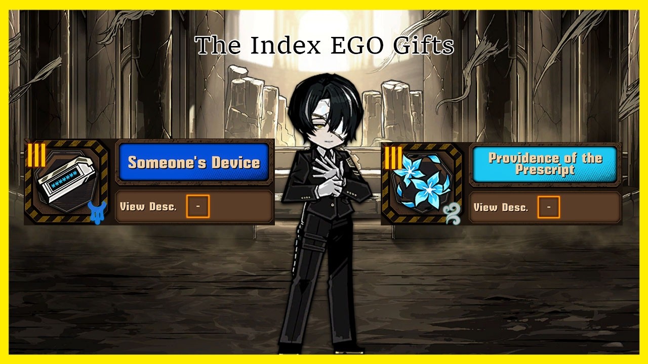 The Index EGO Gifts - (Limbus Company)