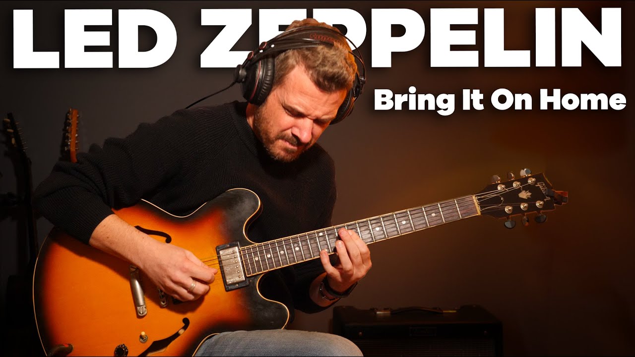 3 RIFF SONTUOSI !!! Corso Accelerato Di Rock Blues Con J.PAGE | Bring It On Home (W.Dixon)