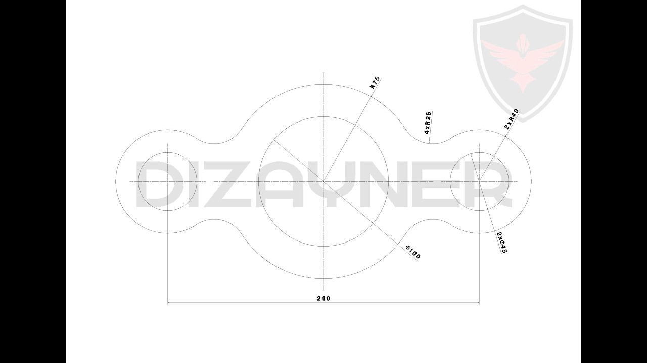 CATIA V5 SKETCH DESIGN - SKETCHER # 0016