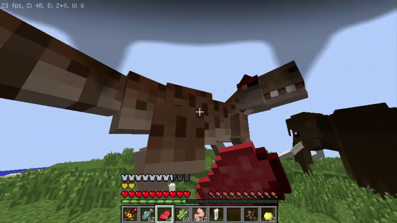 Nhiều khủng long gh&ecirc; vậy !!! : Minecraft mod CVKL #1