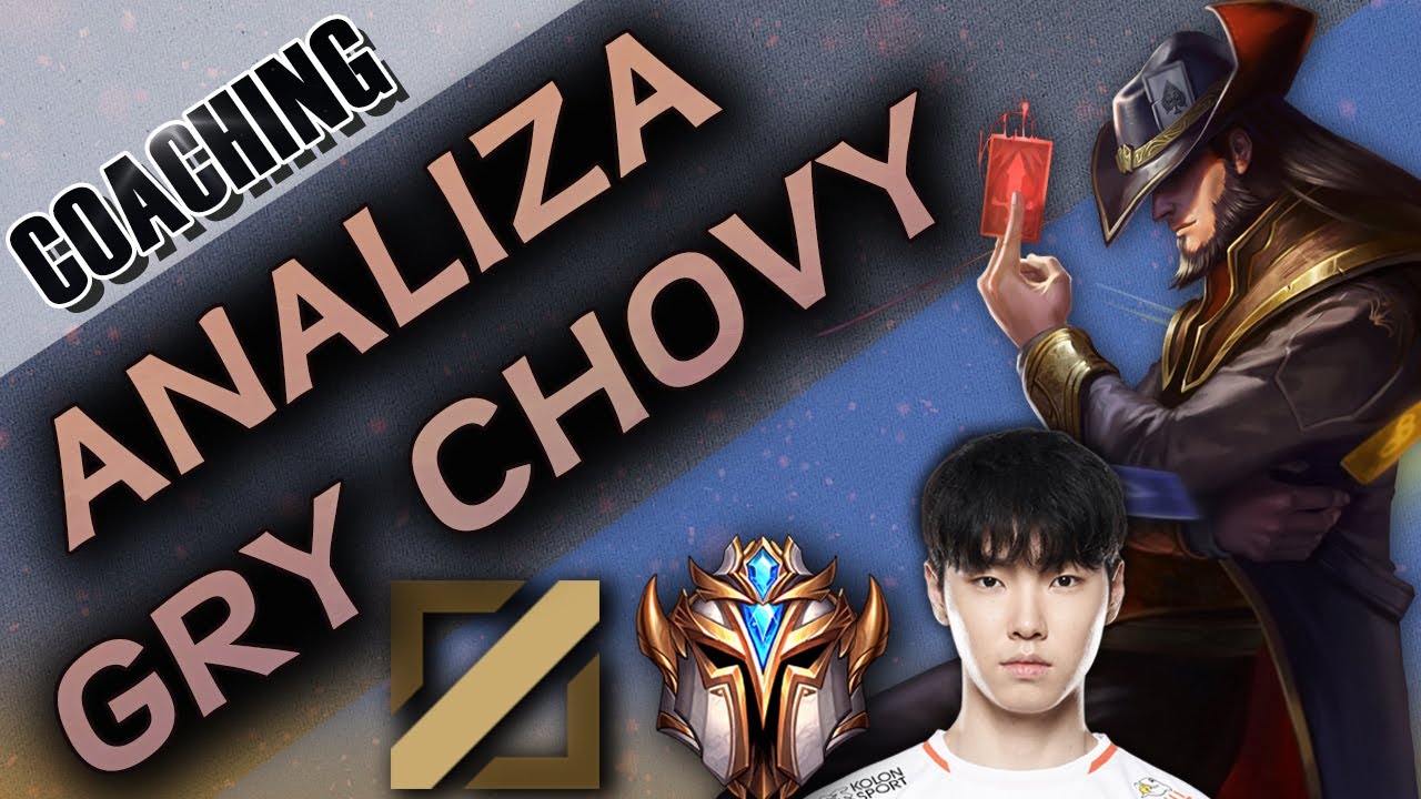 Chovy mid Twisted Fate challenger KOREA analiza gry [Coaching]
