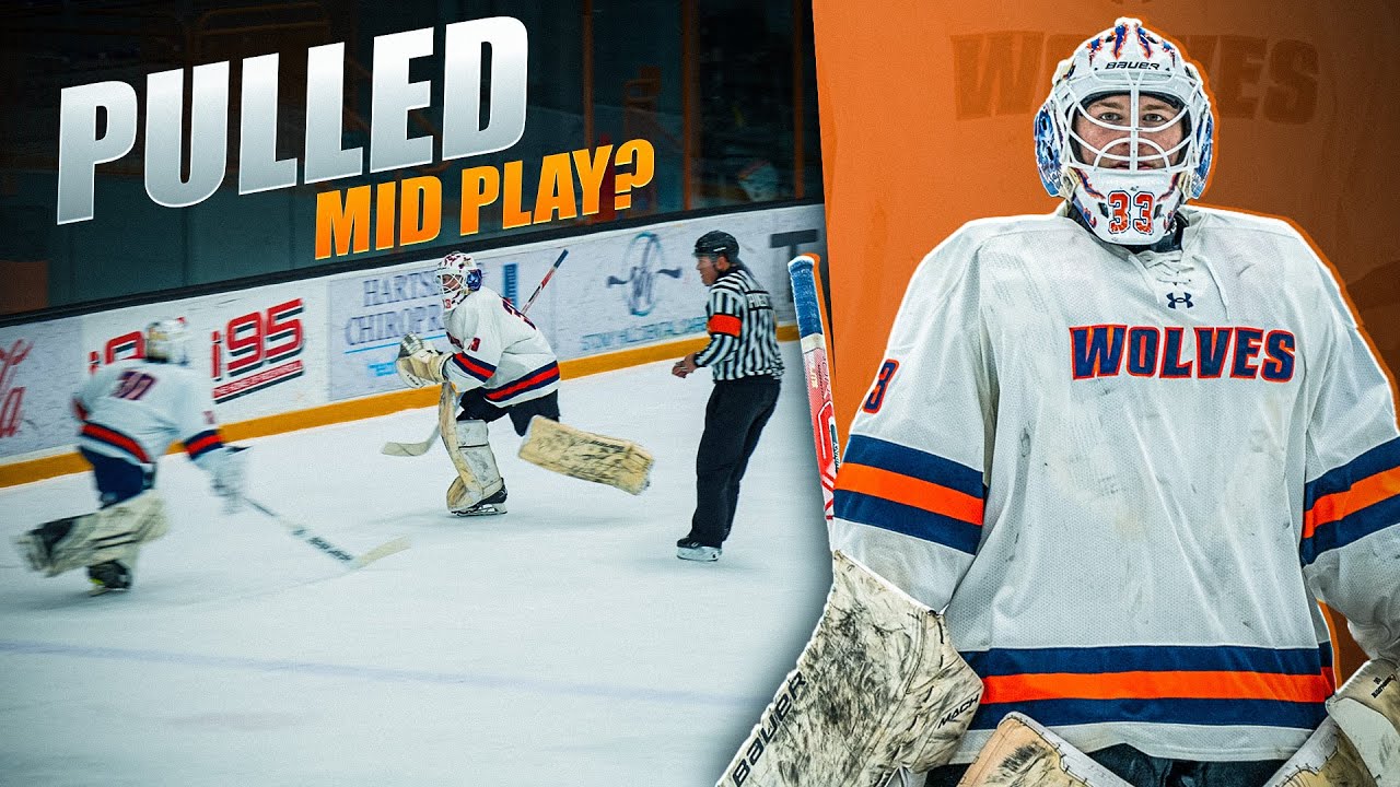 He got pulled MID PLAY?! * Goalie Mic'd Up*