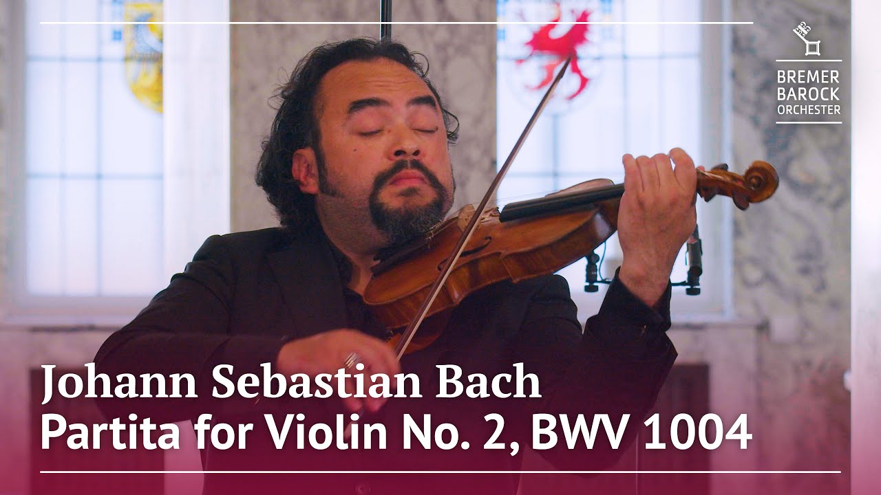 J.S. Bach: Partita for Violin No. 2 in D minor, BWV 1004 – Alexis Cárdenas, Bremer Barockorchester