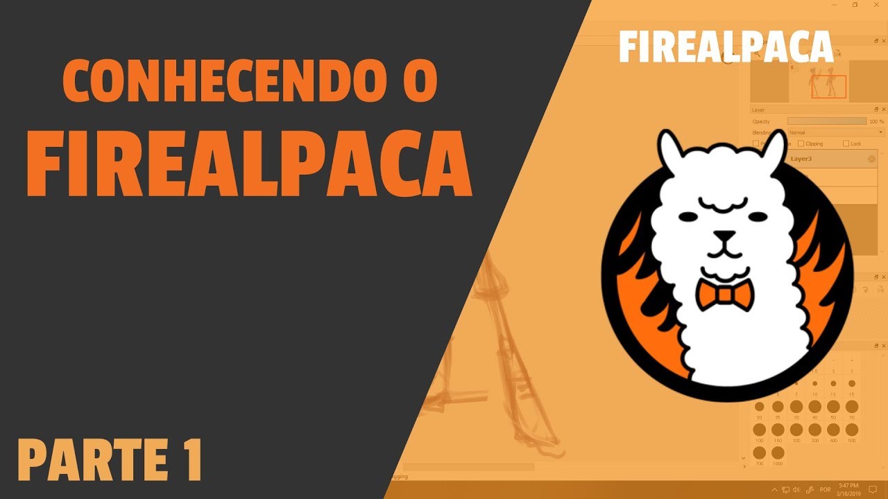 Primeiros passos com o Firealpaca | Para iniciantes no desenho digital (Parte 1)
