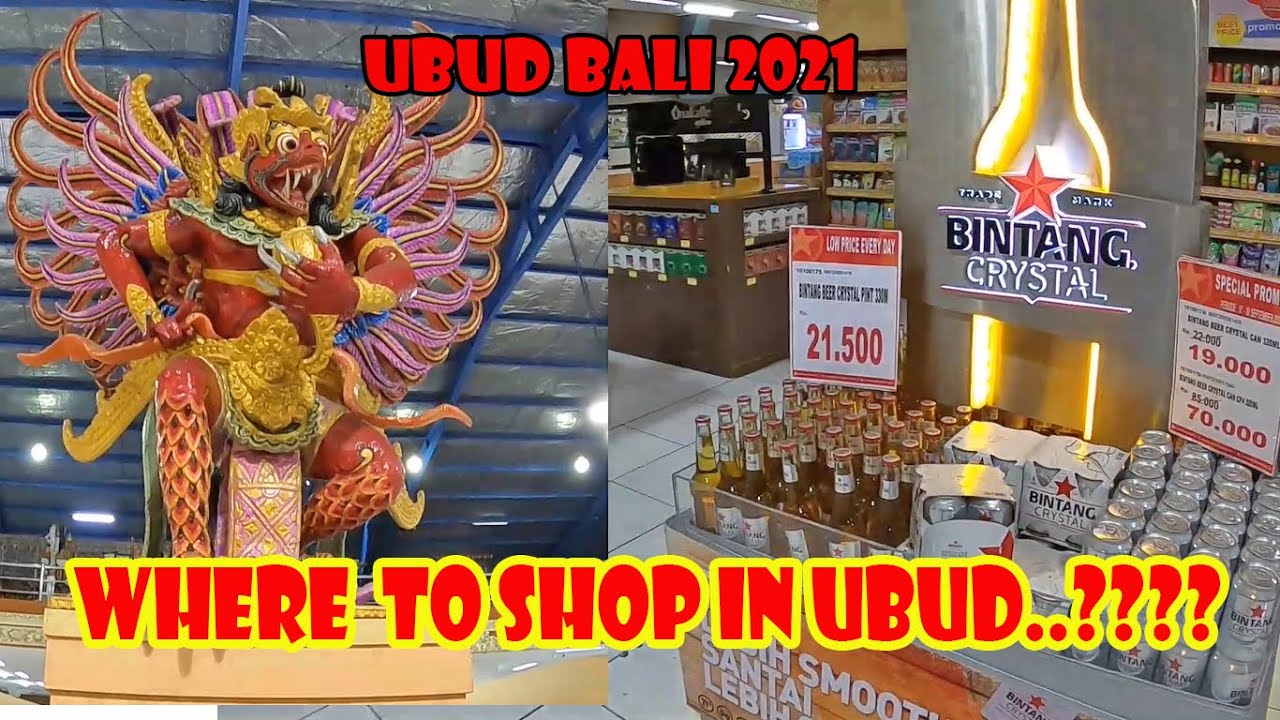 Shopping In Ubud Bali | Ubud Bali 2021