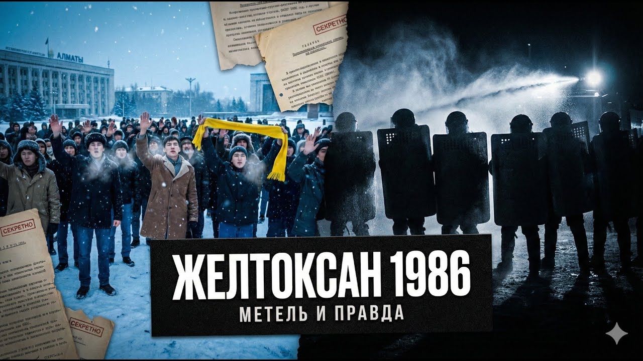 Желтоксан 1986: восстание казахской молодёжи и начало независимости