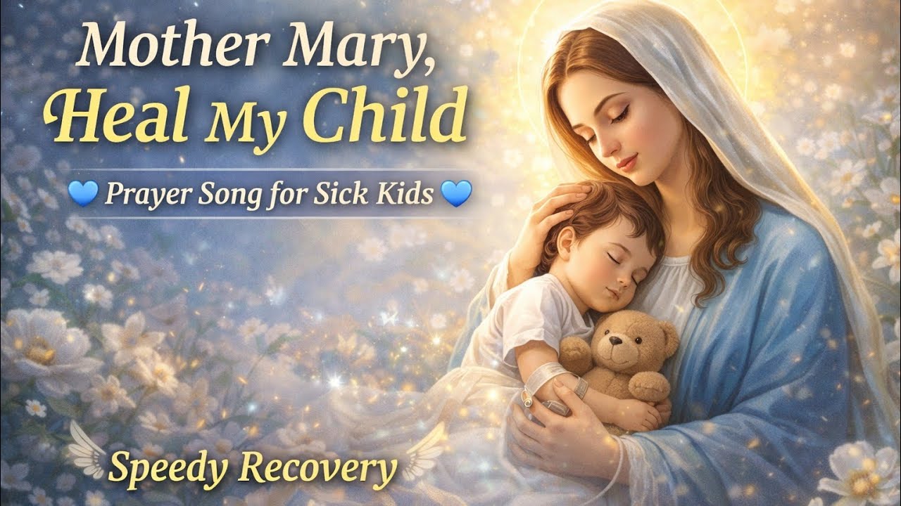 Mother Mary Heal My Child 🙏 | Prayer Song for Sick Kids | Speedy Recovery