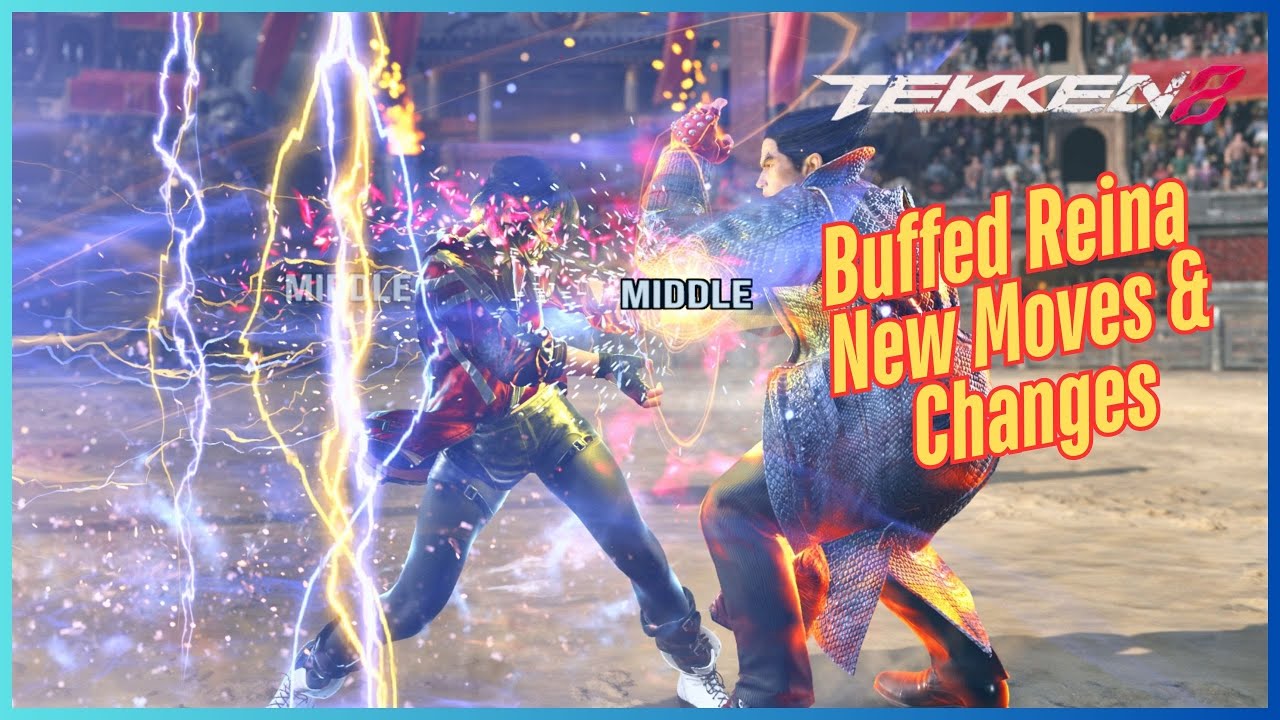 Tekken 8 | Season 2 Buffed Reina New Moves & Changes