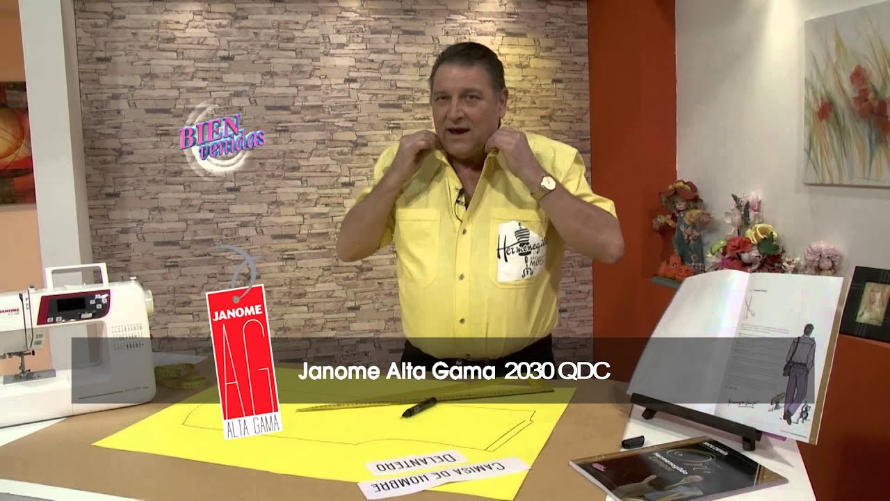 Hermenegildo Zampar  - Bienvenidas TV en HD - Delantero de una camisa de hombre | DIY | Moldería