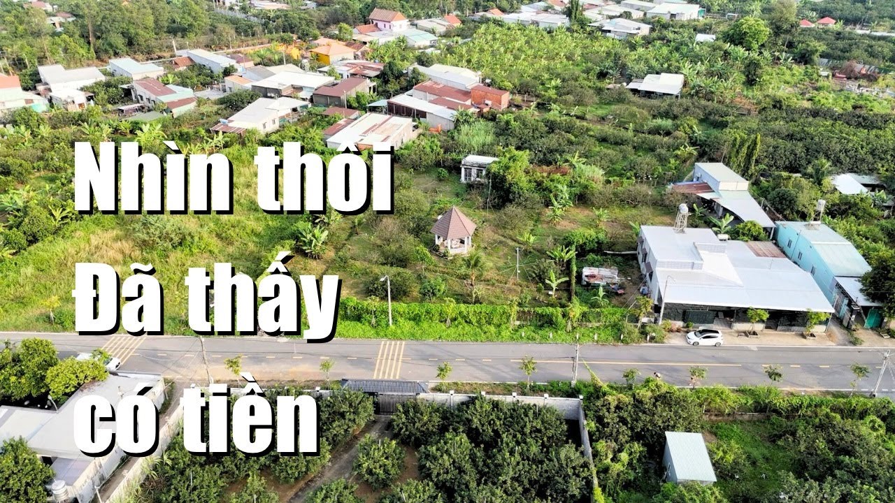 Đất vườn 4 mặt tiền mua chỉ có lời với lời