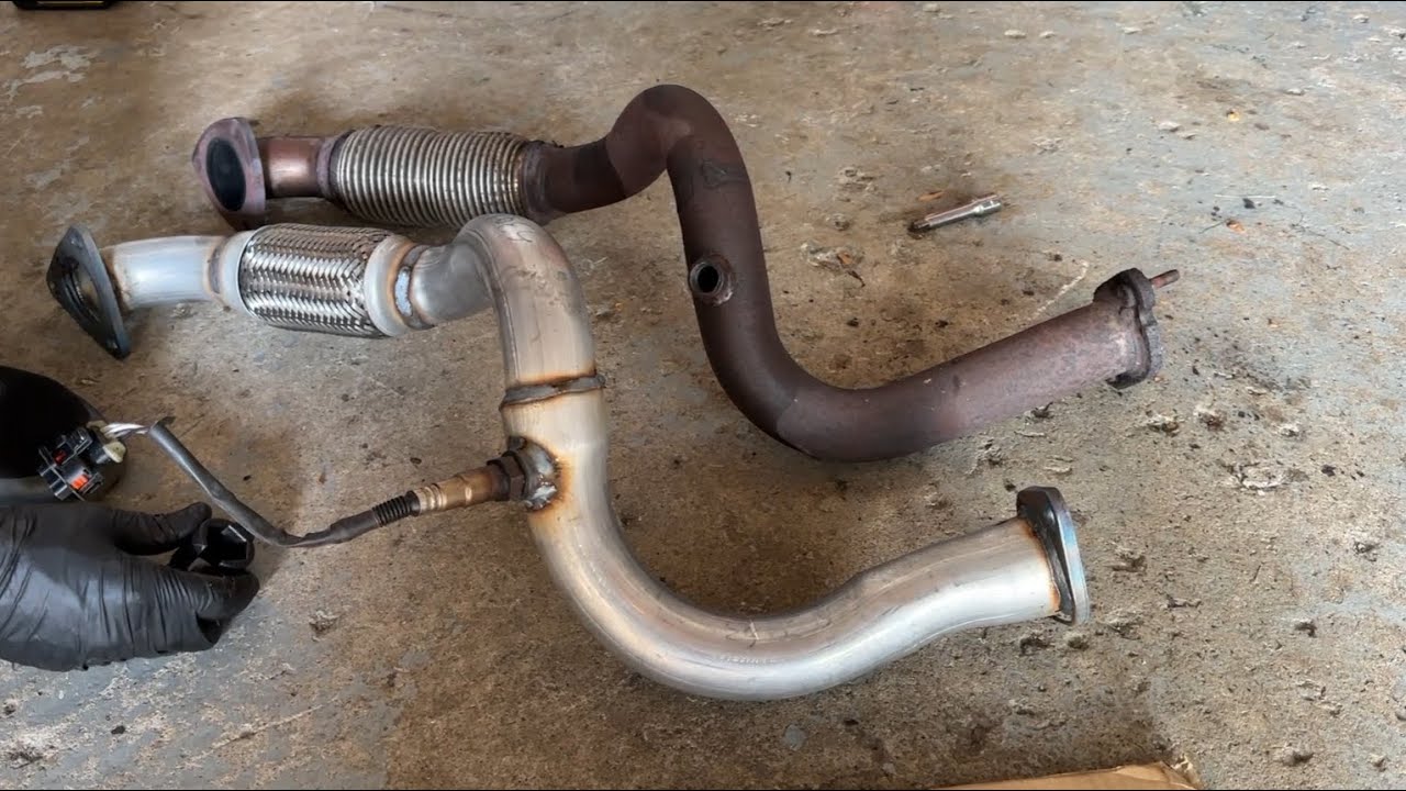 Chevy Sonic 2012-18 1.8L exhaust flex pipe replacement