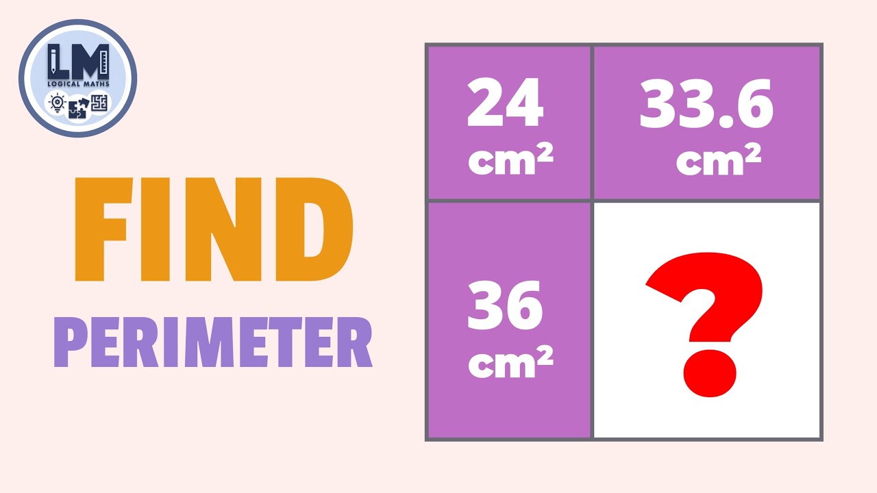 HOW TO SOLVE FOR PERIMETER OF A RECTANGLE: Viral Geometry Problem With Solution