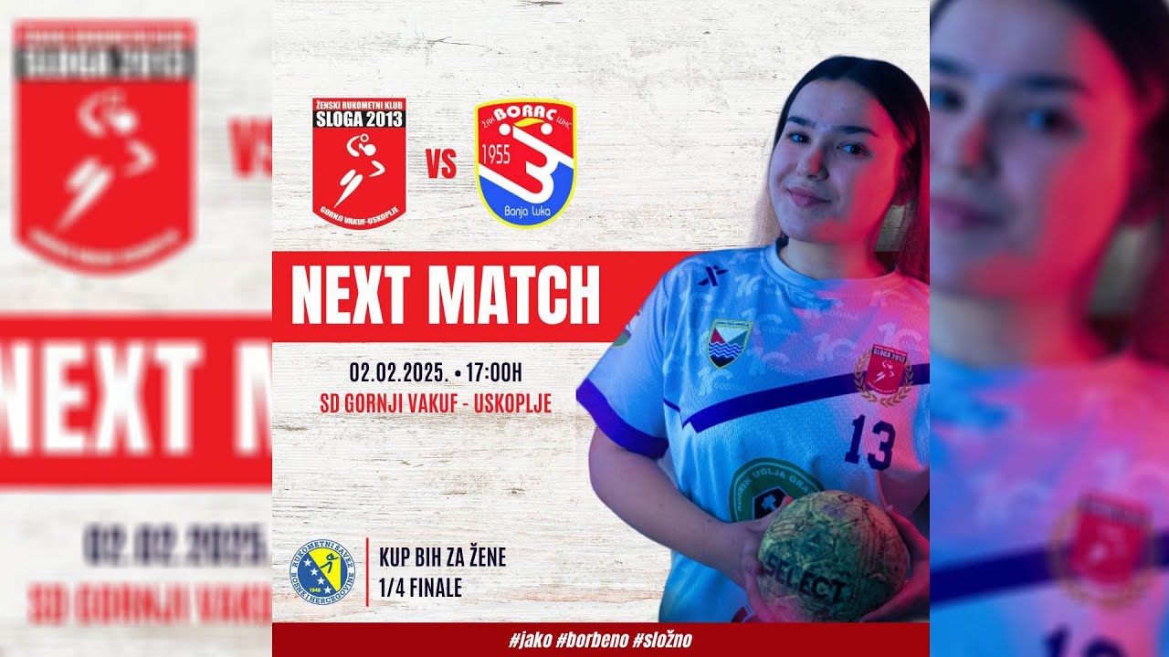 ŽRK Sloga - ŽRK Borac | KUP 2024/25