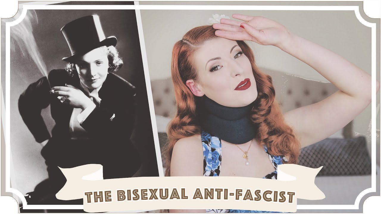The Bisexual Anti-Fascist // Marlene Dietrich [CC]