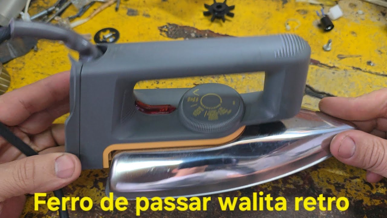 FERRO DE PASSAR PHILIPS WALITA HD1172/82 Seco.... Regular resistência e trocar fio 
