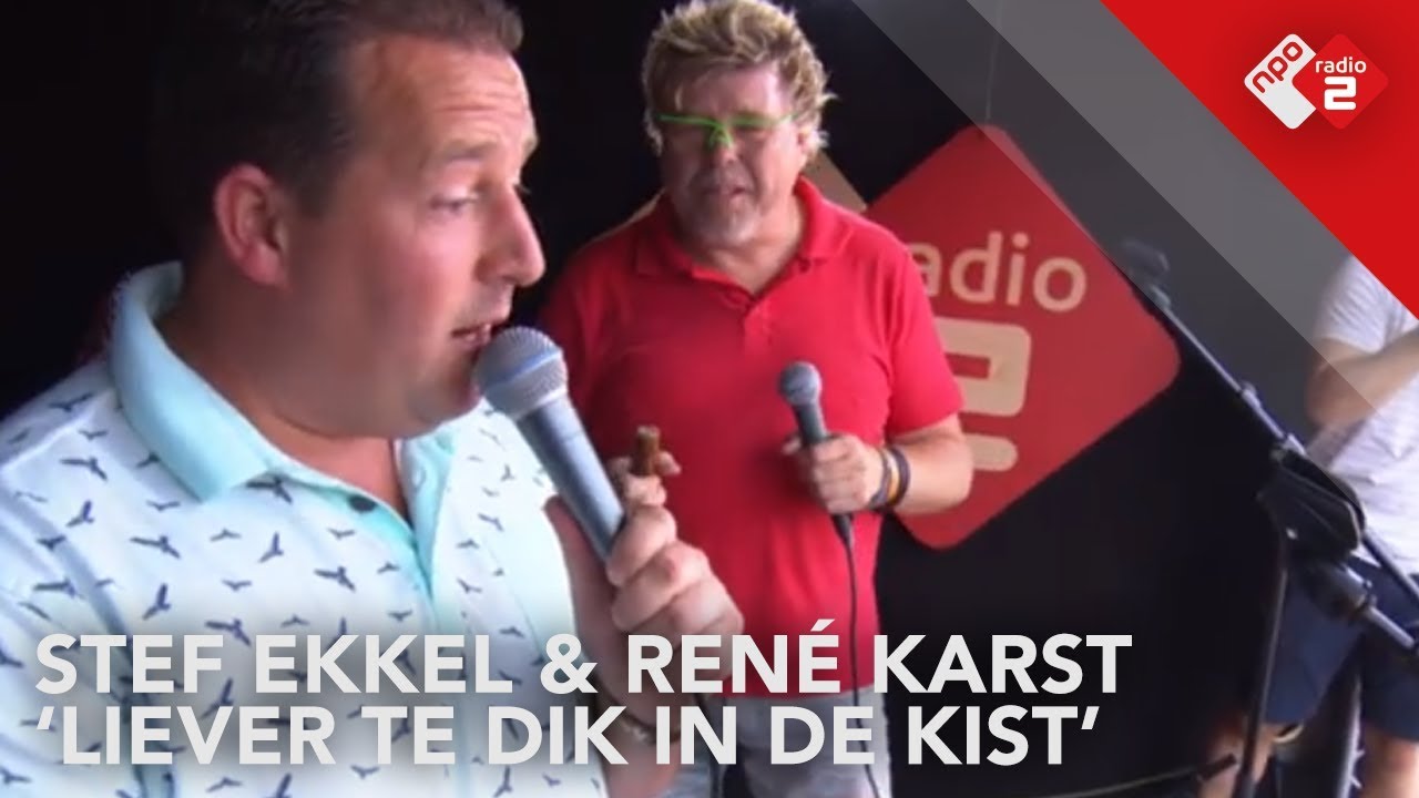 Stef Ekkel & René Karst - 'Liever Te Dik In De Kist' Live @ Vierdaagsefeesten 2016 | NPO Radio 2
