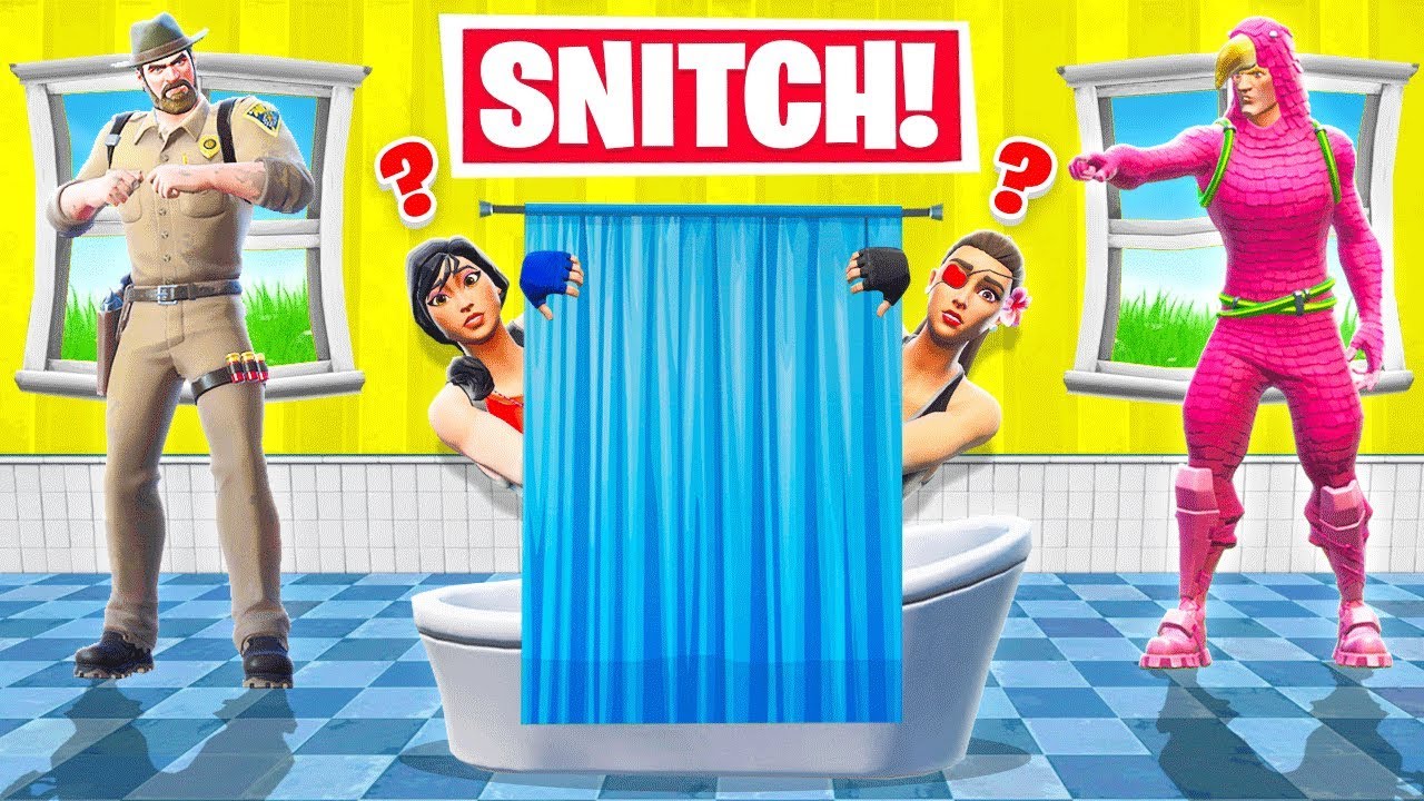 HIDE or SNITCH! *NEW* Game Mode in Fortnite