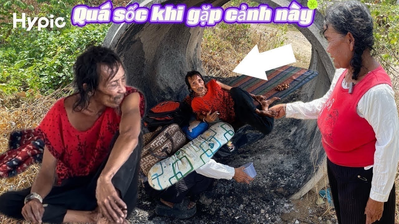 Ớn Lạnh Người Phụ Nữ Sống Ở Ống Cống Sống Giữa Bãi Rác Thải  20 Năm Vô Gia Cư 