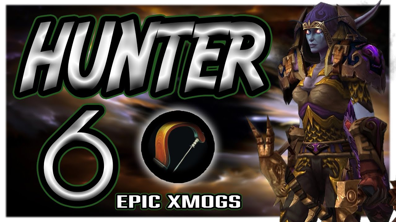 World of Warcraft BFA - 6 Unique Hunter Transmog Sets