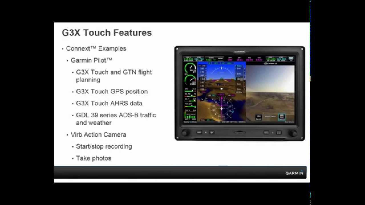 Garmin G3X Solutions for Experimental and Light Sport Aircraft