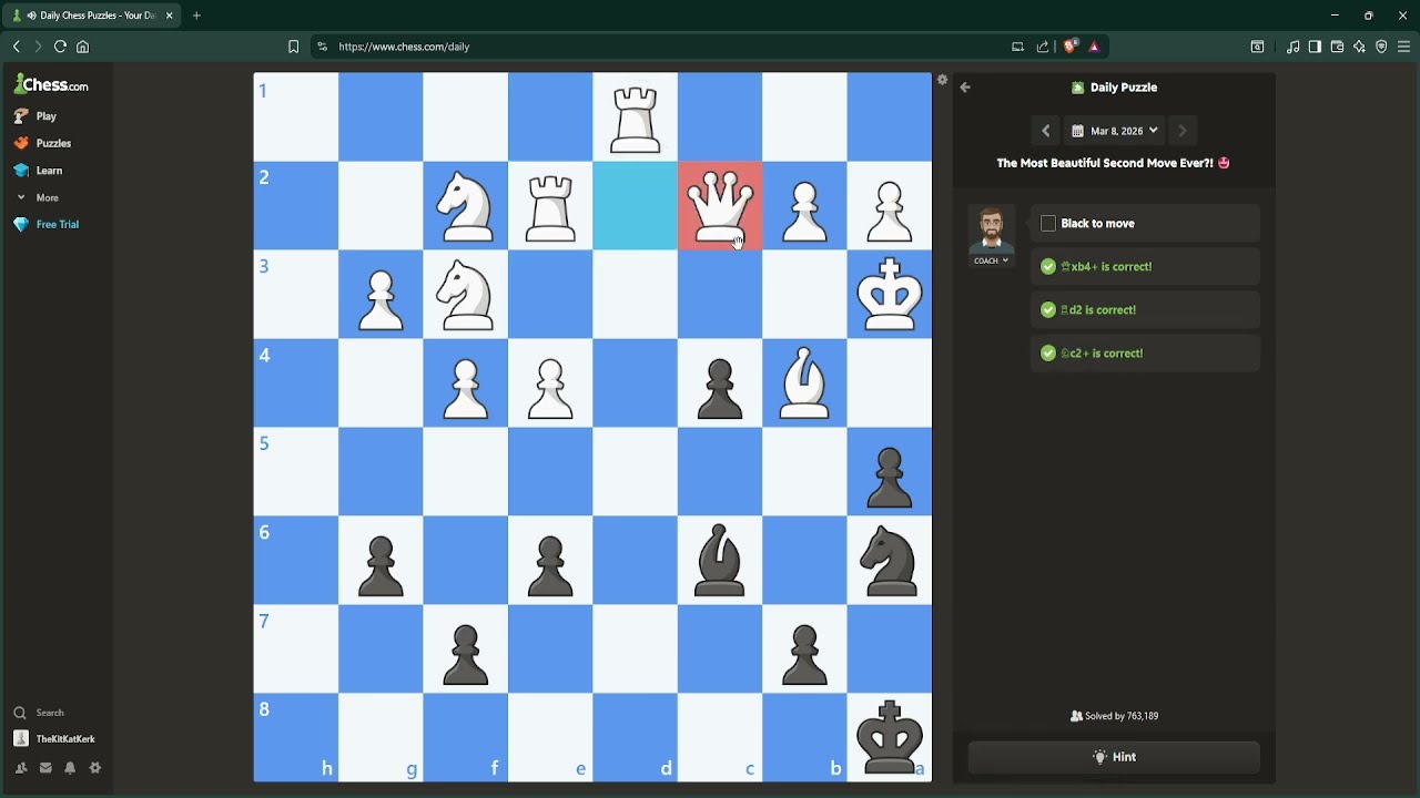 The Most Beautiful Second Move Ever?! 🤩