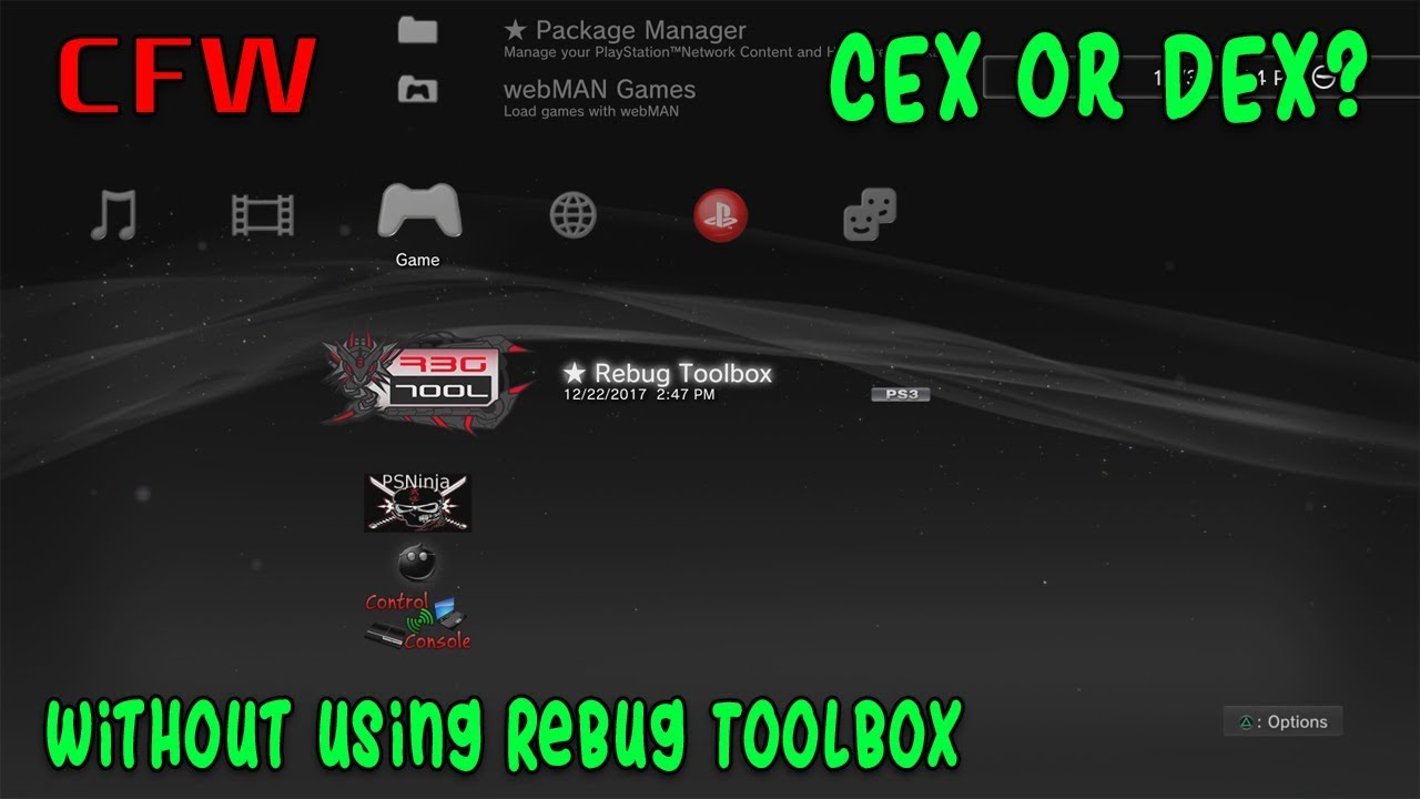 Quick Way - Check if you're on CEX/DEX via System Update [PS3-CFW/TUT] | 2022