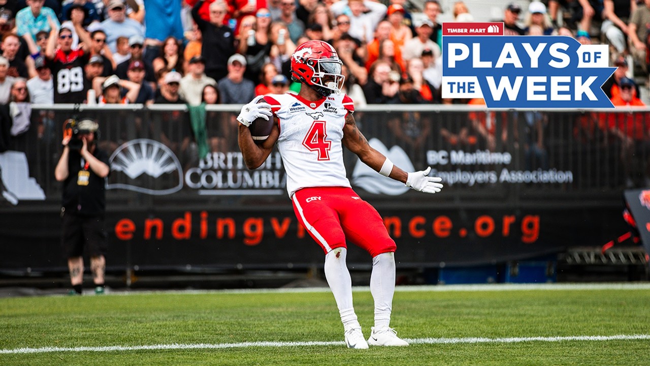 CFL Plays of the Week - Week 4, 2026