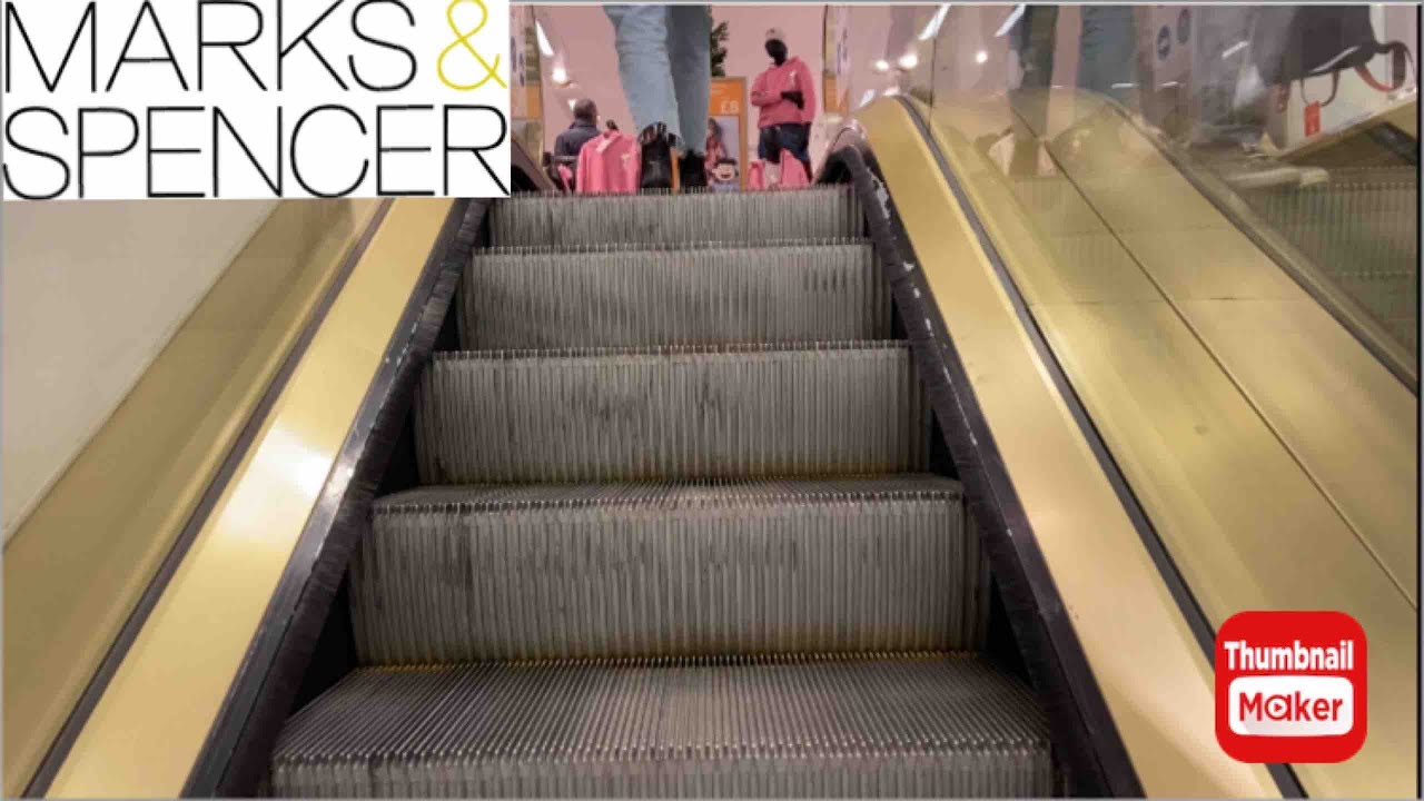 Thyssen Escalators at Marks & Spencer in Cheltenham Town Centre