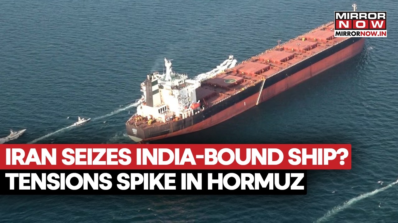 Iran Seizes India-Bound Ship In Hormuz? Fires On Vessels As Global Tensions Explode | Watch