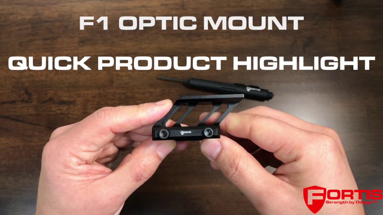 Quick Product Highlight - F1 Optic Mount (Lower 1/3 & Absolute Co-witness)