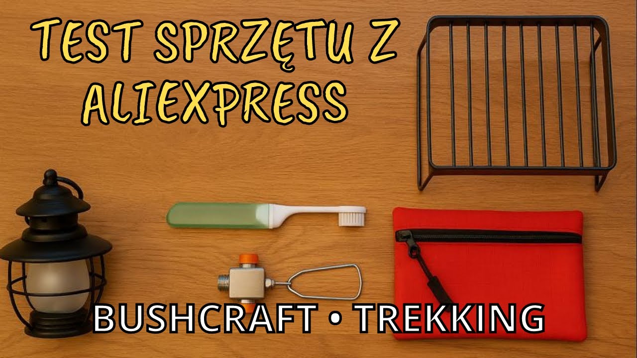 Ciekawe gadżety z AliExpress do bushcraftu i trekkingu 🔧 | Test i opinie