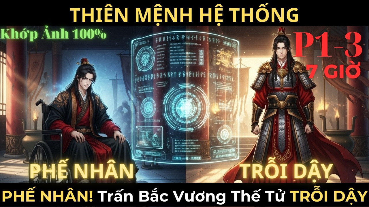 《P1 - 3》Thiên Mệnh Hệ Thống: Phế Nhân! Trấn Bắc Vương Thế Tử Trỗi Dậy