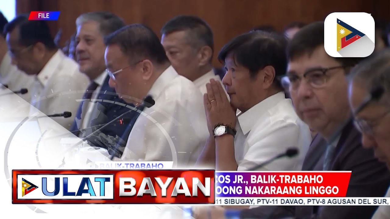 PBBM, sunod-sunod ang aktibidad sa kanyang pagbabalik-trabaho matapos magkasakit