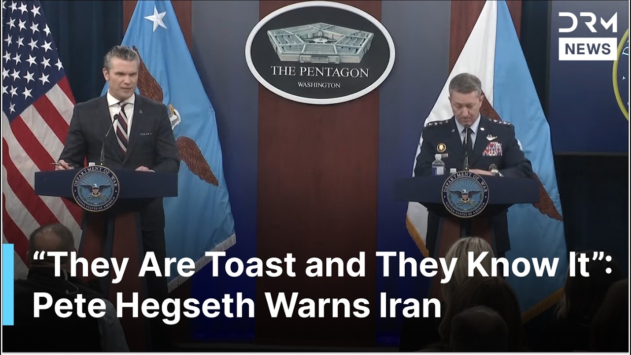 FULL PRESSER: Pete Hegseth, Gen. Caine Says Iran “Cannot Outlast Us” as War Intensifies | AC1G