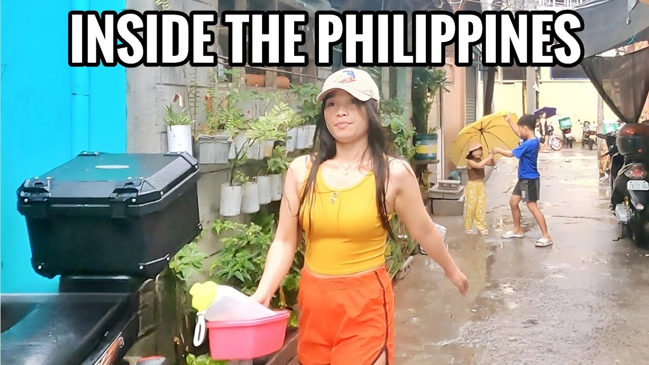 VERY NICE WET EXPERIENCE | WALK INSIDE SUPER ALLEY in CAPRI NOVALICHES PHILIPPINES [4K HDR] 🇵🇭