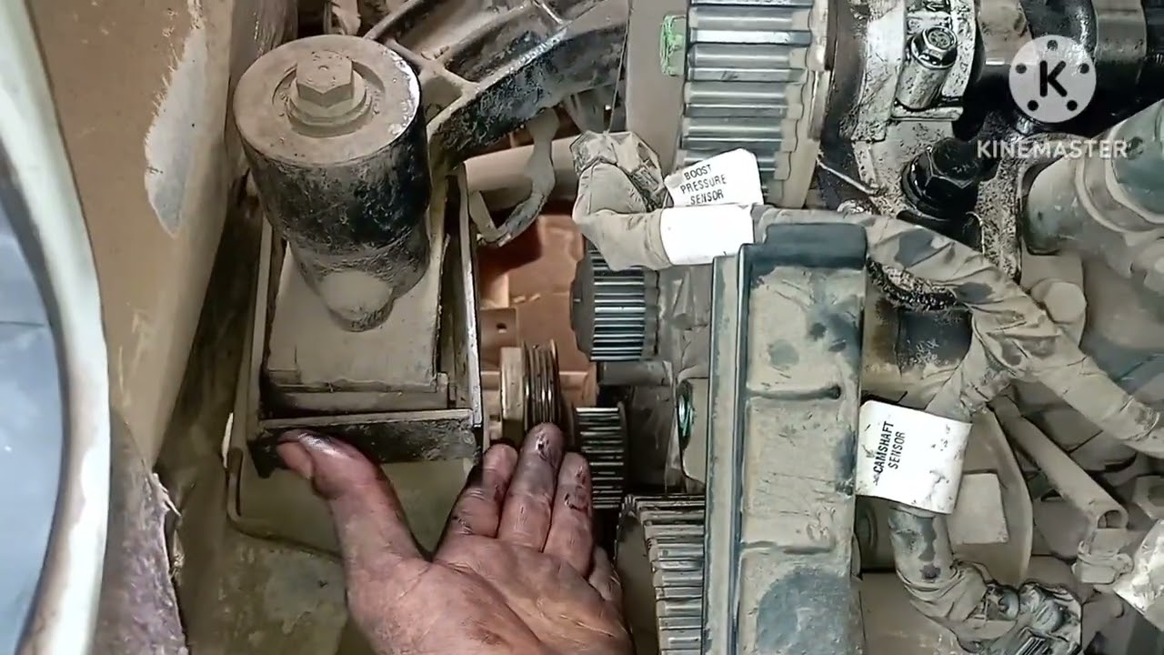 Tata ace gold engine timing detail.#tata ace#timing#bs6#camshaft position Rong.