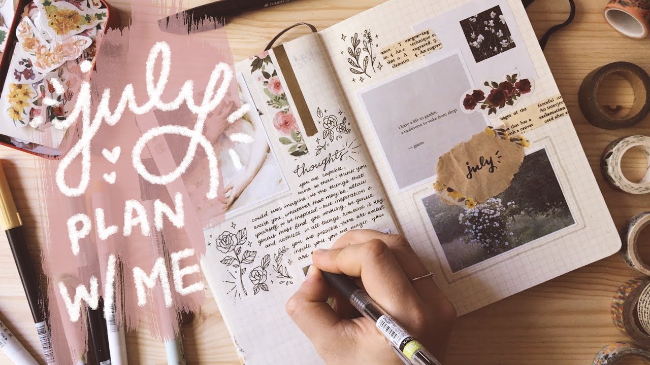 july plan with me ✨ // cheyenne barton