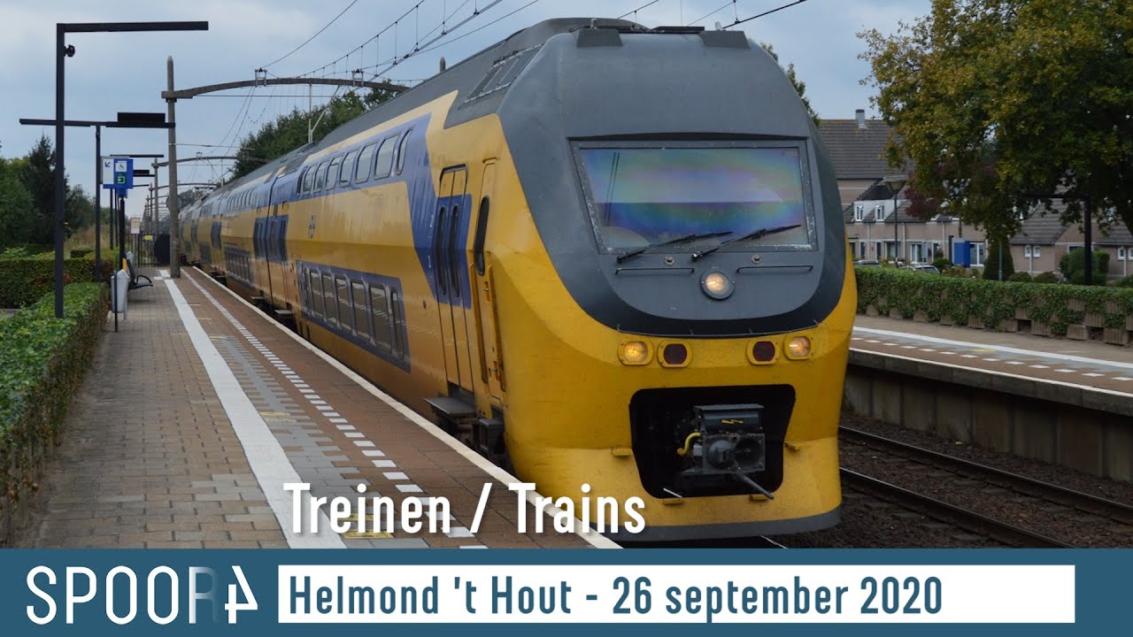 Treinen in Helmond 't Hout - 26 september 2020