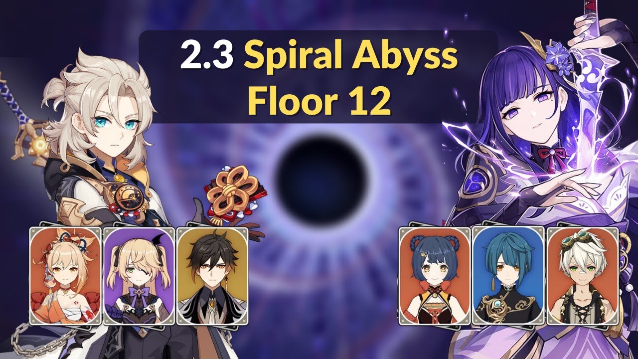 Albedo/Yoimiya Overload & Raiden National | Floor 12 9 Star | Genshin Impact 2.3 Spiral Abyss