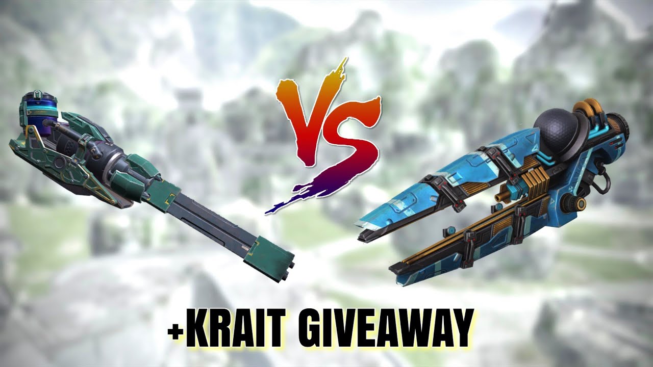 [WR] Krait Giveaway | Krait VS Cyclone - Comparison | War Robots Test Server #WRwinKrait2