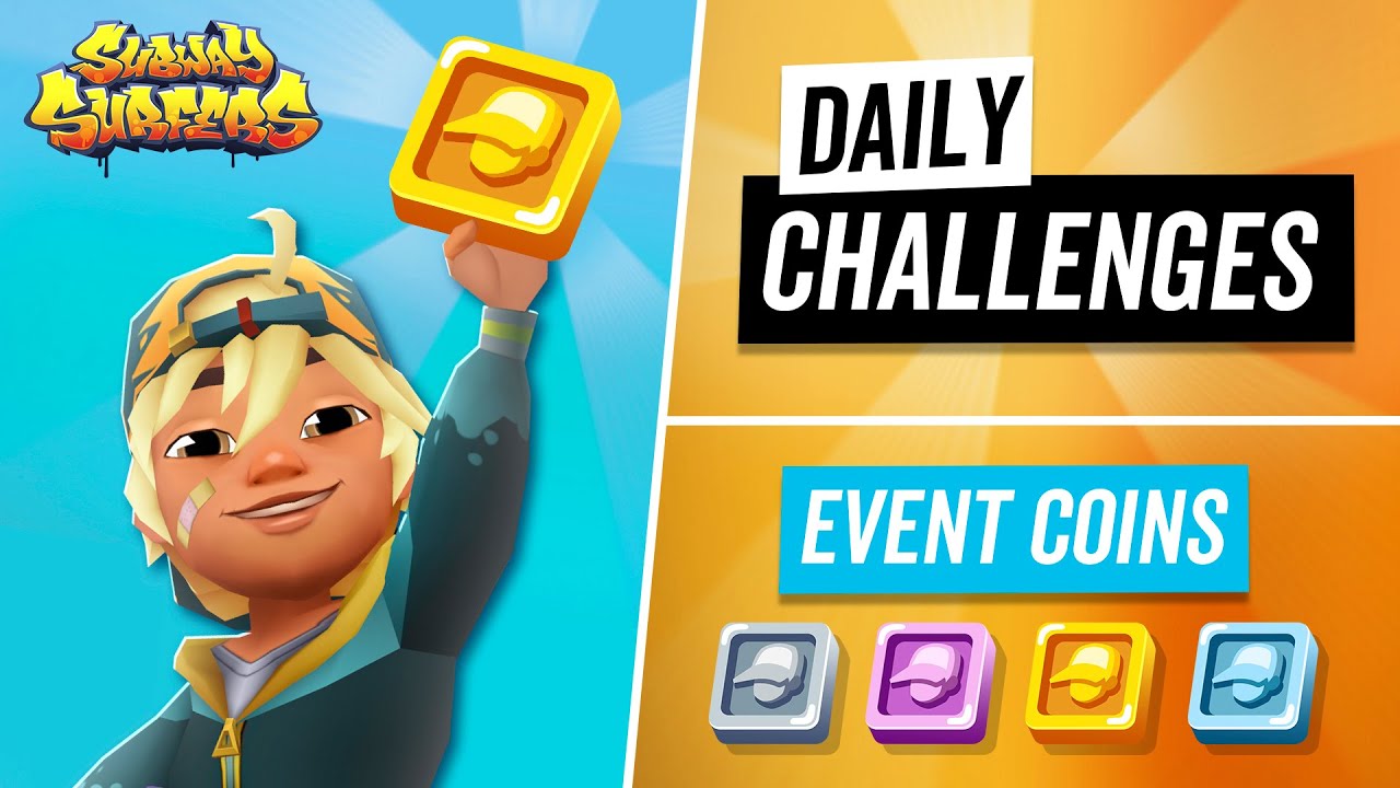 NEW! Subway Surfers Daily Challenge and Event Coins | Feature Spotlight