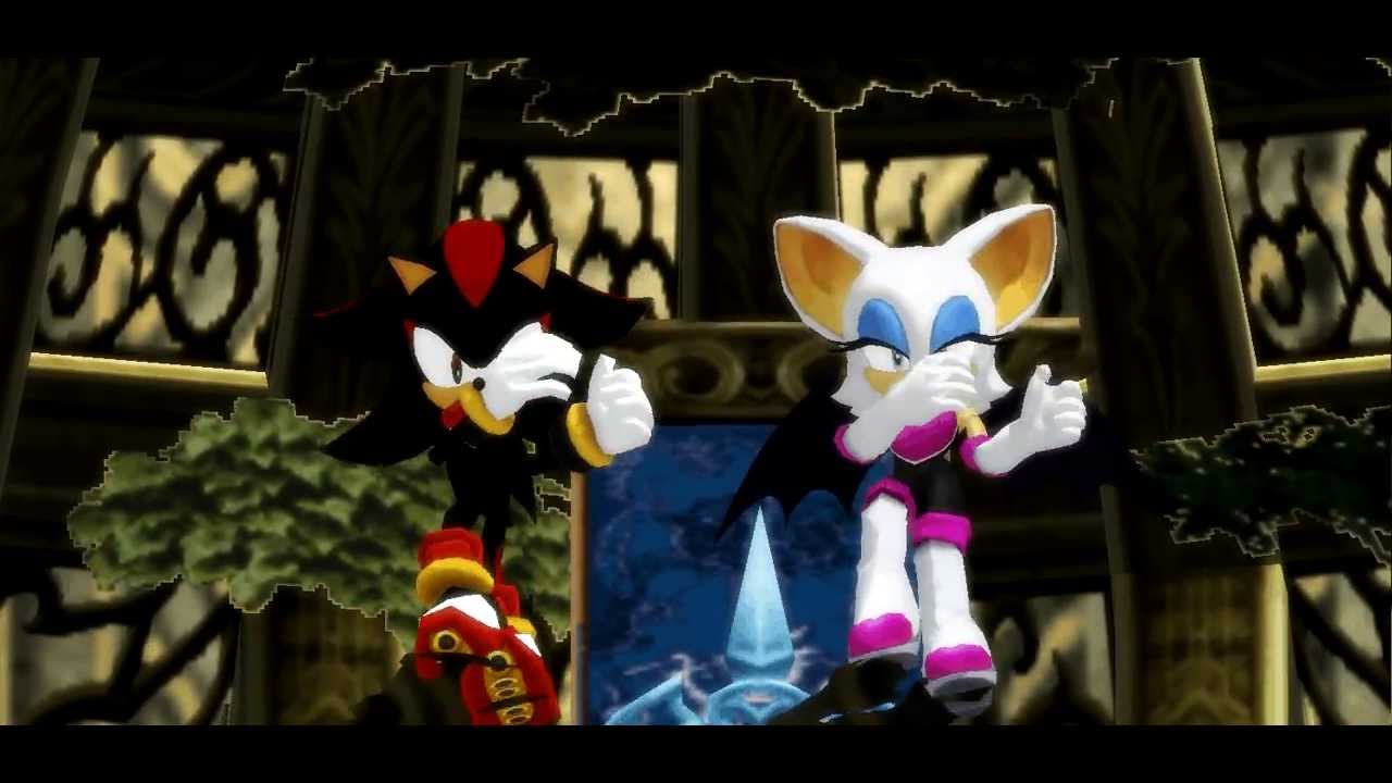 MMD - Shadow and Rouge BELLY DANCE! (Cam DL)