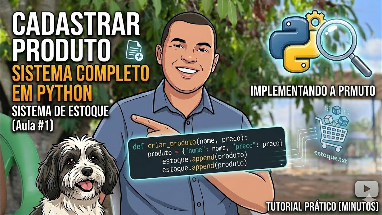 Python na Prática: Como Gerenciar Listas e Dicionários (Sistema de Estoque)