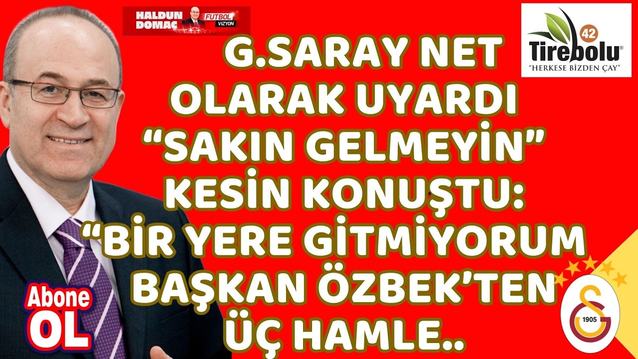 Galatasaray'da yıldız oyuncu istedi, pazarlıklar başlıyor