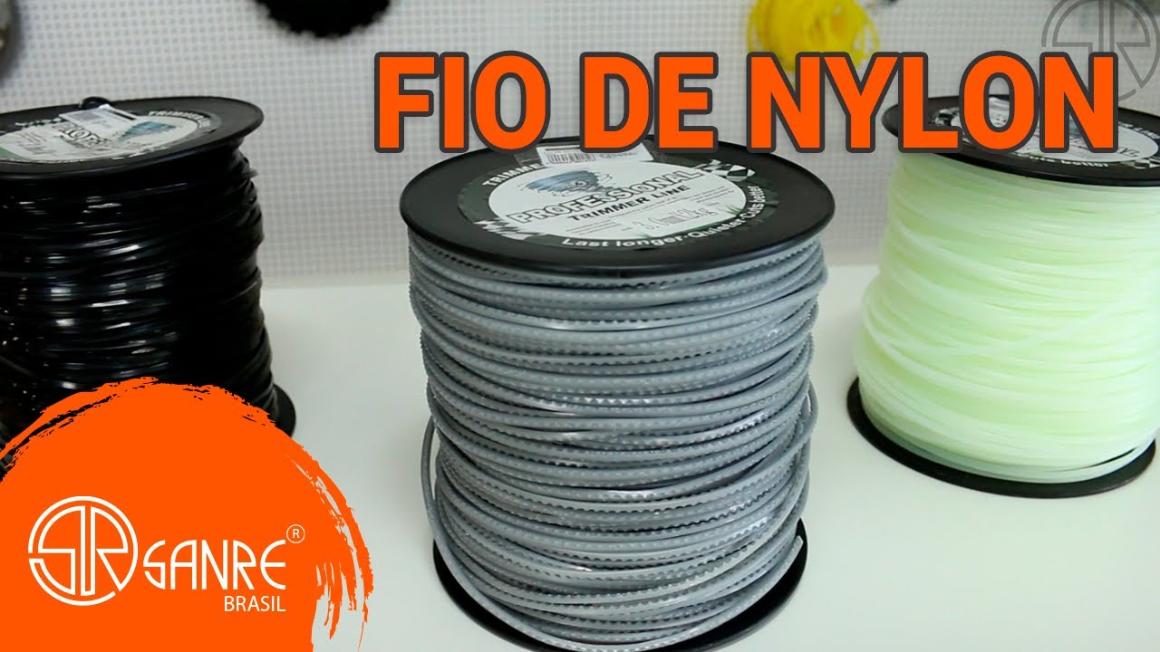 Como escolher o melhor fio de nylon para sua ro&ccedil;adeira | Sanre Brasil