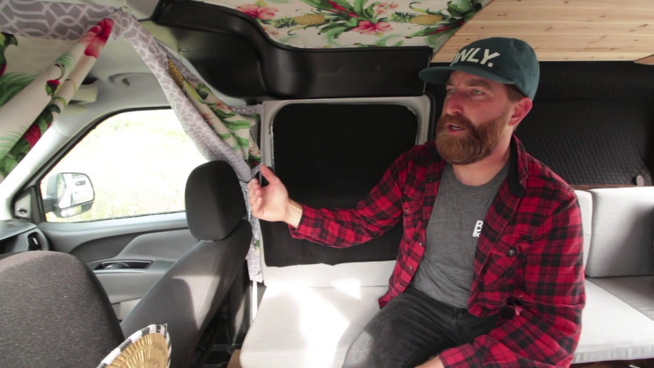 Custom Camper Van Walkthrough - 2016 Ram Promaster City