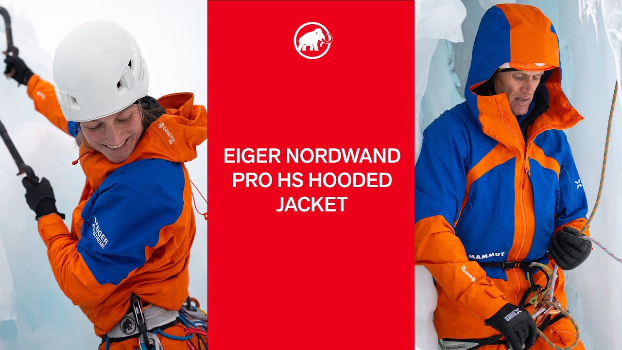 Heavy-duty GORE-TEX Pro Mountaineering Jacket: Eiger Nordwand Pro HS Hooded Jacket
