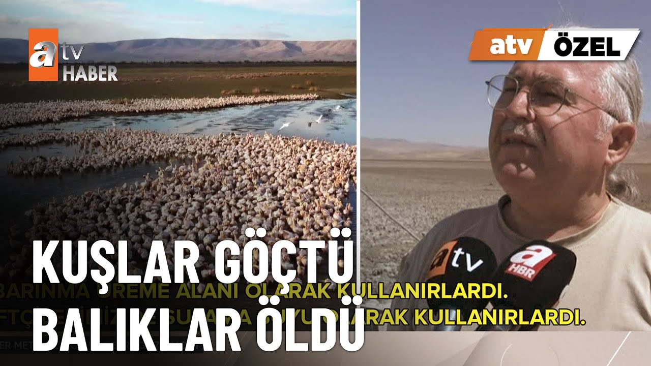 ÖZLE HABER - Çavuşçu gölü tamamen kurudu - atv Ana Haber 6 Eylül 2025